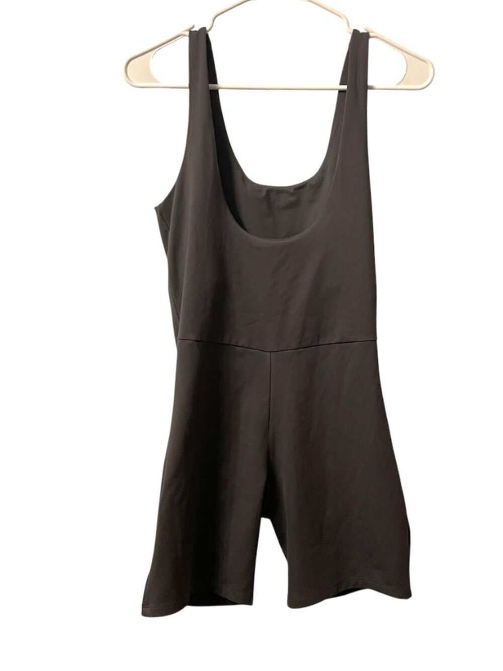 Girlfriend Collective Activewear Onesie Romper Unitard Gray Size Large - Picture 2 of 9